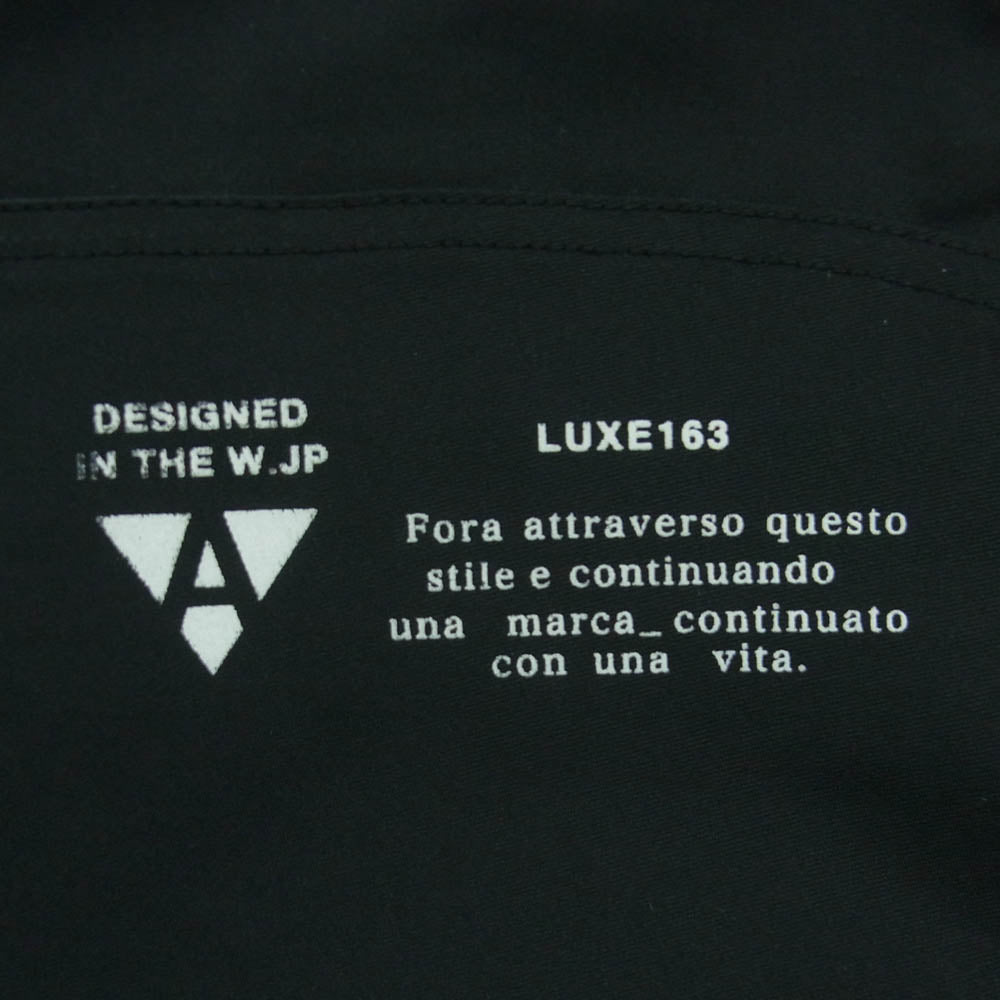 AKM エイケイエム BSL013 LUXE163 BROWN BUNNY NEW SHORT PT BIG LOGO サイドライン ショート パンツ ショーツ ブラック系 L【中古】