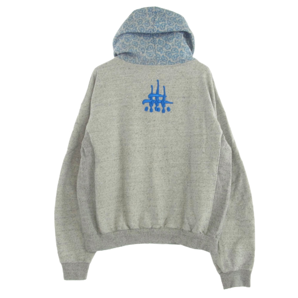 カタリスト 2301110301 大阪店限定 ジップアップ スウェット パーカー 刺? グレー グレー系 2【中古】