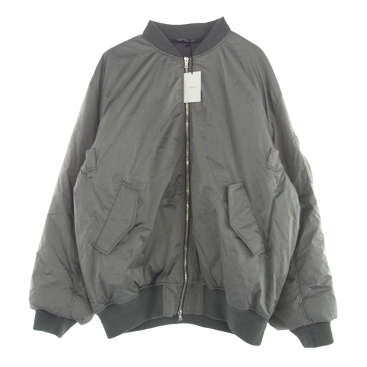 ssstein シュタイン ST.628 OVERSIZED FLIGHT JACKET オーバーサイズ フライト ボンバー ジャケット グレー系 L【中古】