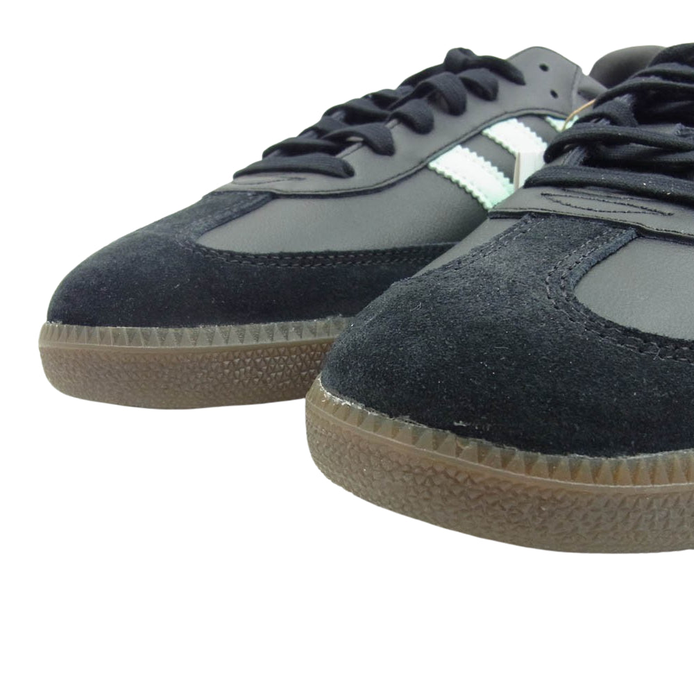 adidas アディダス JR7109 Originals Samba OG オリジナルス サンバ OG クリアミントパック スニーカー ブラック系 29cm【新古品】【未使用】【中古】