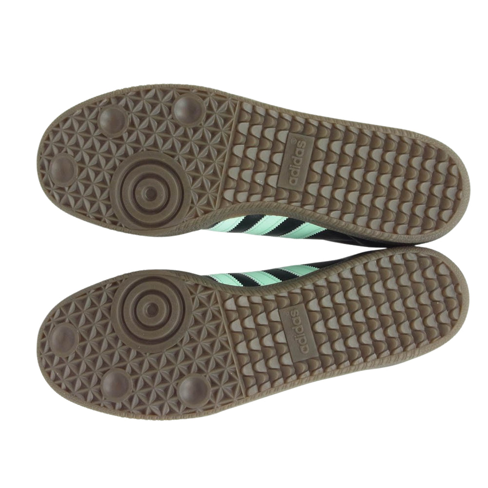 adidas アディダス JR7109 Originals Samba OG オリジナルス サンバ OG クリアミントパック スニーカー ブラック系 29cm【新古品】【未使用】【中古】
