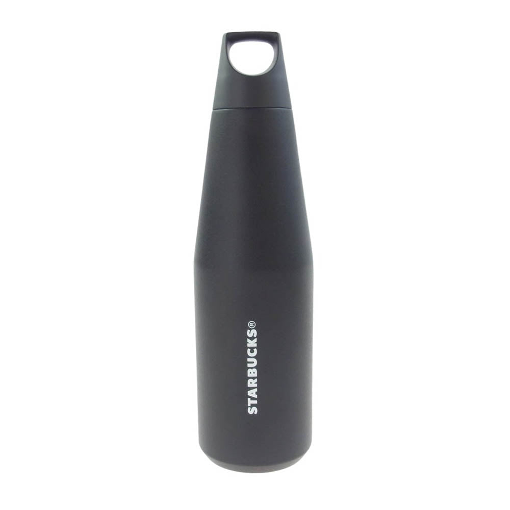 FRAGMENT DESIGN フラグメントデザイン × STARBUCKS スターバックス ハンドルリッドステンレスボトル マットブラック1080ml ブラック系【新古品】【未使用】【中古】