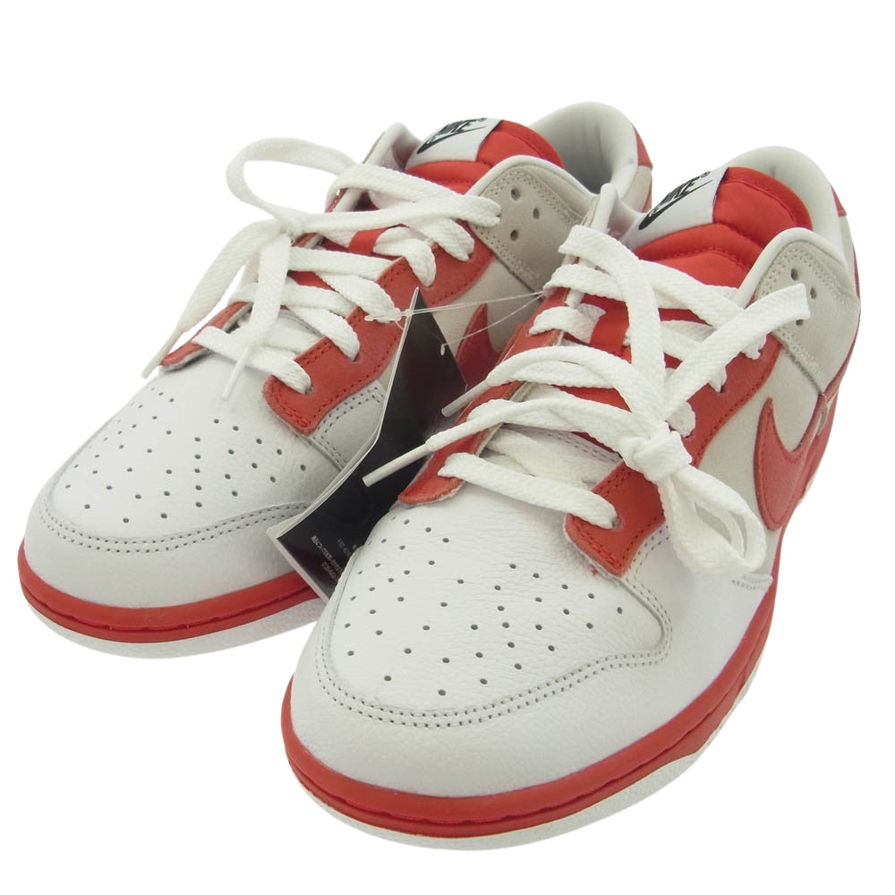NIKE ナイキ AH7979-992 XCNI DUNK LOW BY YOU ダンク ロウ バイユー ローカット スニーカー ホワイト系 ホワイト系 レッド系 28.5cm【新古品】【未使用】【中古】