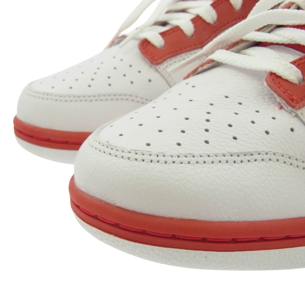 NIKE ナイキ AH7979-992 XCNI DUNK LOW BY YOU ダンク ロウ バイユー ローカット スニーカー ホワイト系 ホワイト系 レッド系 28.5cm【新古品】【未使用】【中古】