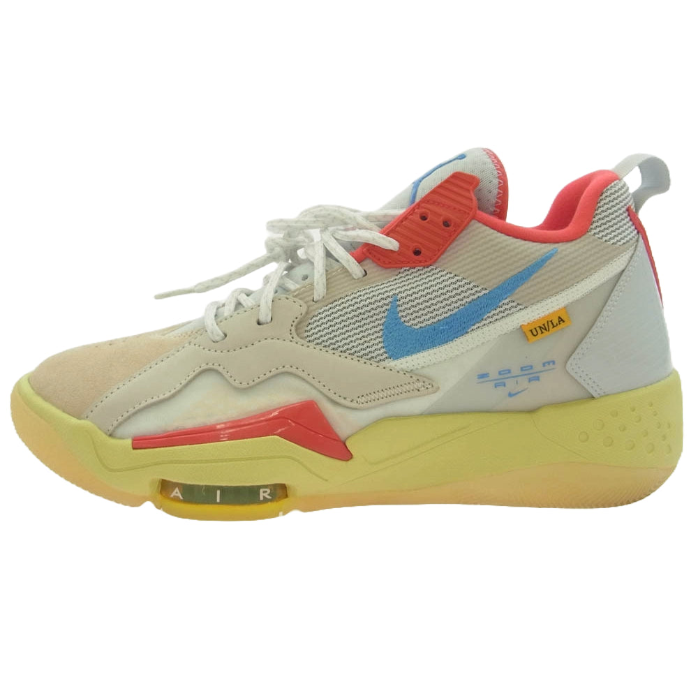 NIKE ナイキ DA2553-800 × UNION JORDAN ZOOM 92 GUAVA ユニオン ジョーダン ズーム 92 スニーカー マルチカラー系 28cm【中古】