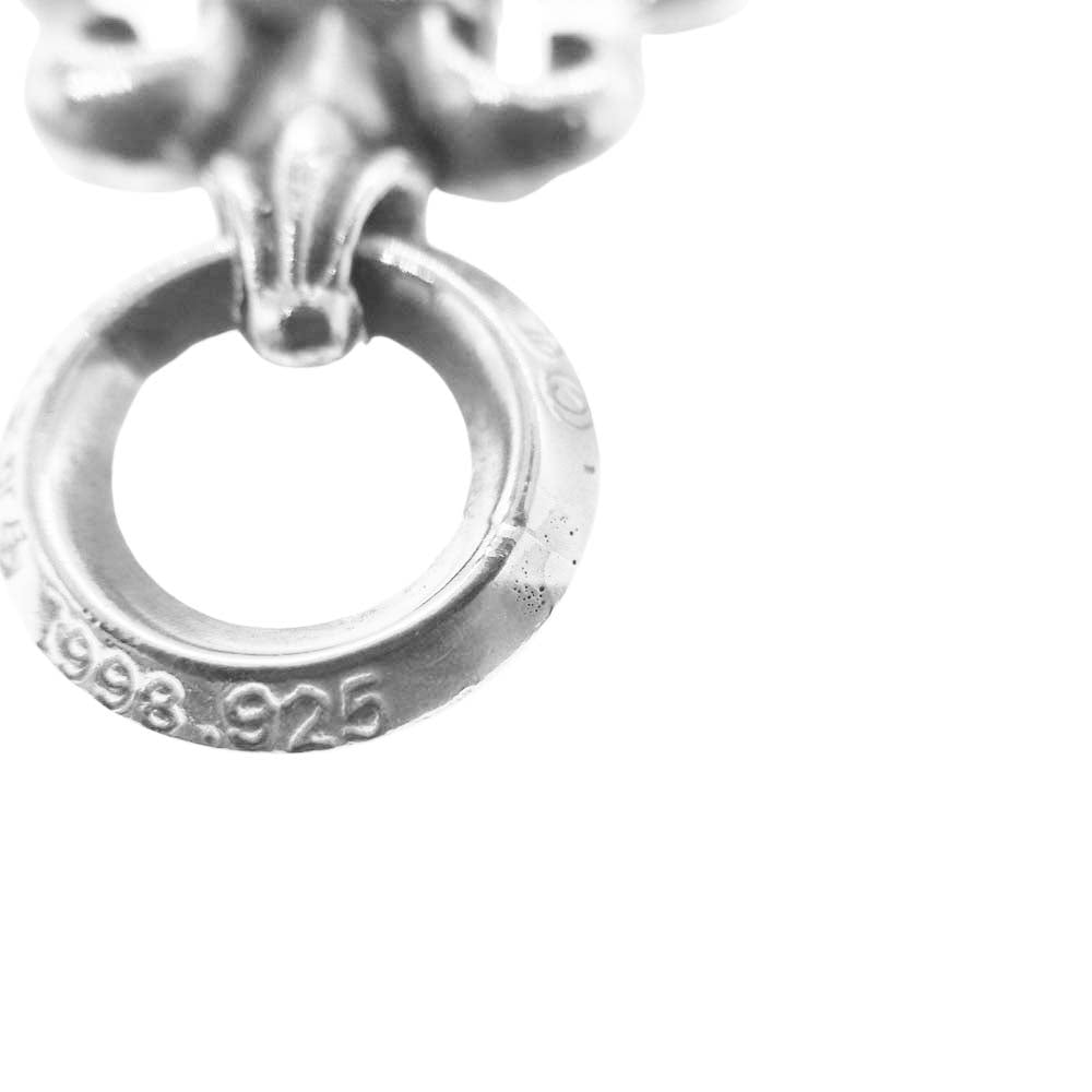 CHROME HEARTS クロムハーツ（原本無） BS FLUER CHARM BSフレア チャーム ペンダントトップ シルバー系【中古】