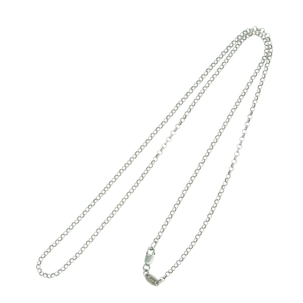 CHROME HEARTS クロムハーツ（原本無） NECKCHAIN R20 ロールチェーン 20インチ ネックレス チェーン シルバー系【中古】