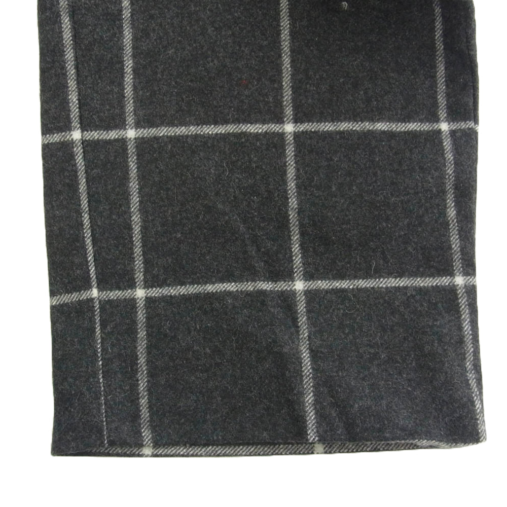 Supreme シュプリーム 22AW Windowpane Wool Trouser ウィンドウペイン ウール トラウザー チェック パンツ　 グレー系 32【中古】