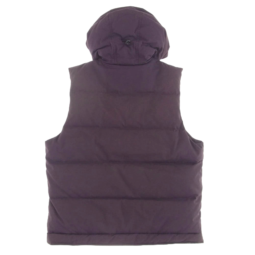 Supreme シュプリーム 12AW Hooded Down Vest フーデッド 中綿 キルティング ベスト パープル M パープル系 M【中古】