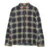 Supreme シュプリーム 17AW Plaid Flannel Zip Up Shirt プラッド フランネル ジップアップ シャツ ジャケット M マルチカラー系 M【中古】