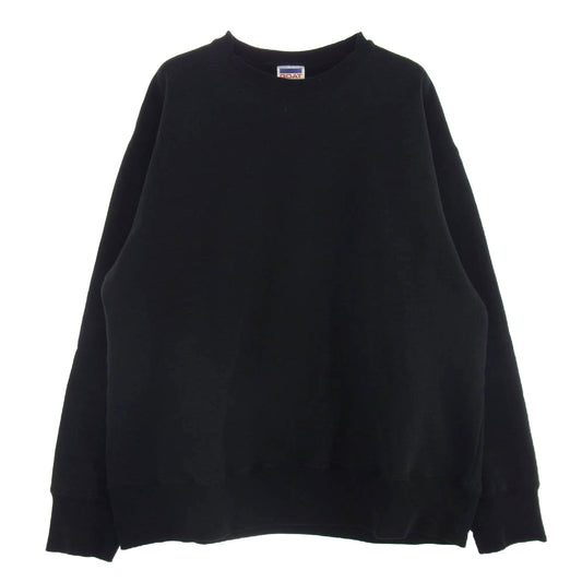 ゴート FLEECE CREW NECK SWEAT クルーネック スウェット 裏起毛 ブラック系 XL【中古】