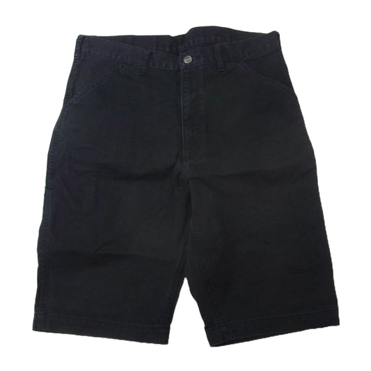 Carhartt カーハート ペインター デニム ショーツ ハーフ パンツ ブラック系 34【中古】