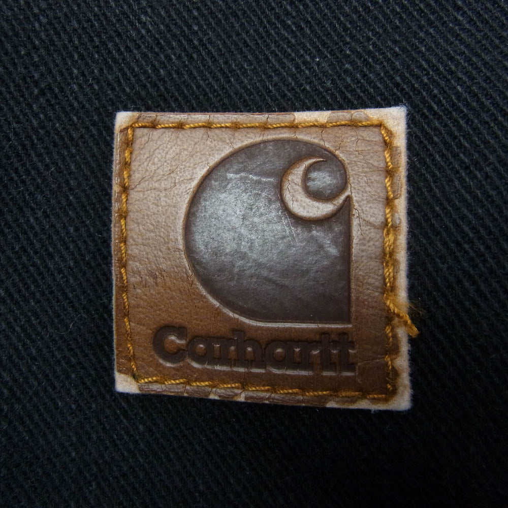 Carhartt カーハート ペインター デニム ショーツ ハーフ パンツ ブラック系 34【中古】