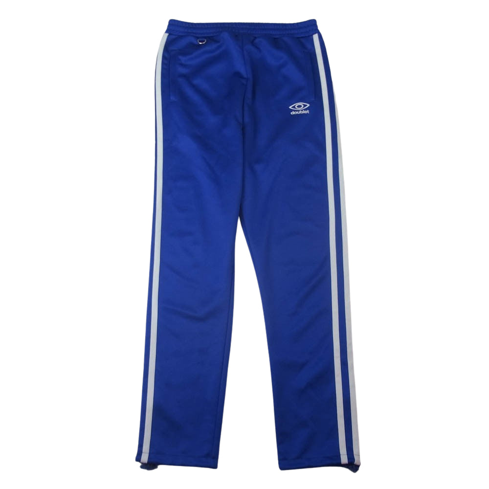 doublet ダブレット invisible track pants トラック パンツ ブルー系 M【中古】