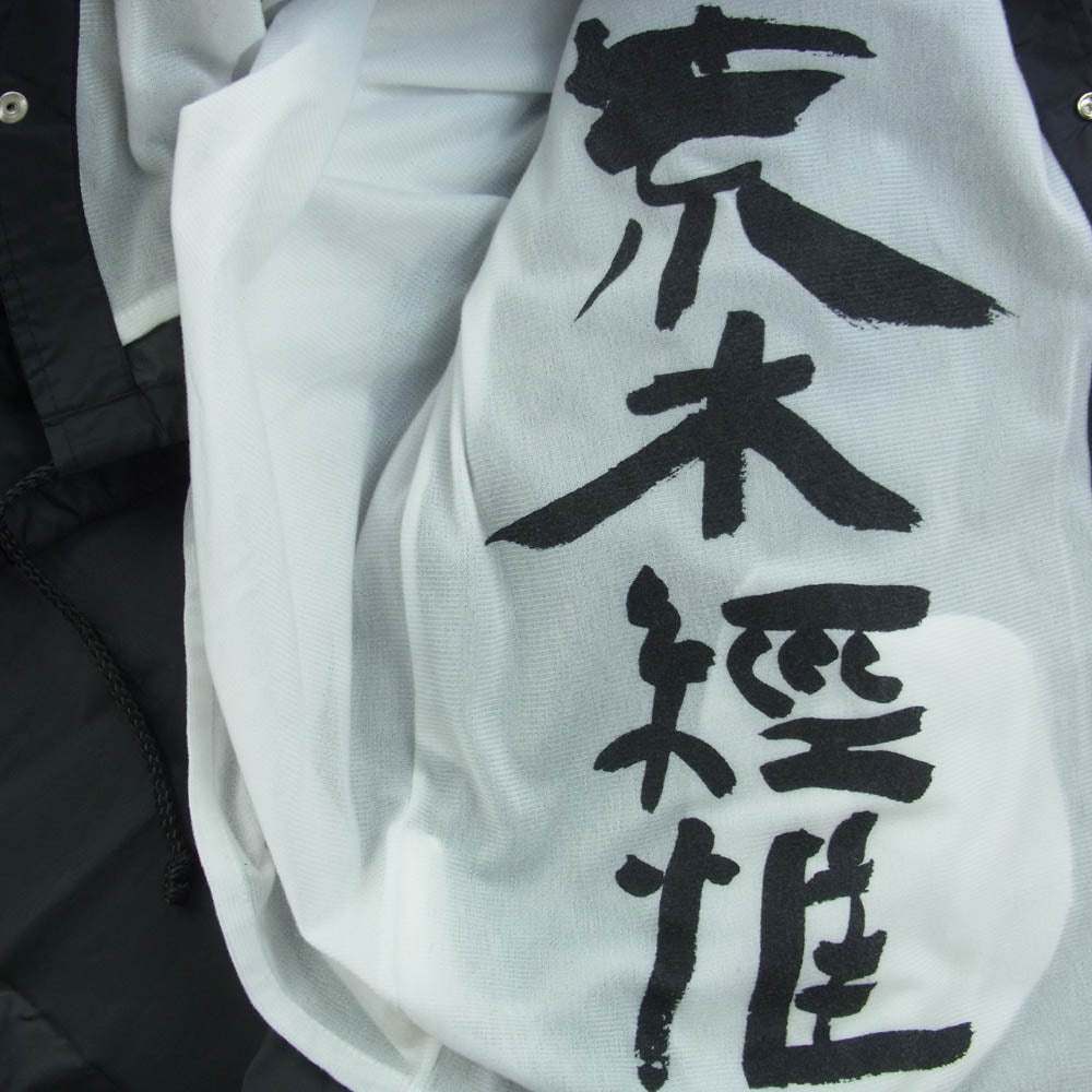 COMME des GARCONS コムデギャルソン OF-J101 荒木経惟 NOBUYOSHI ARAKI SWITCH バックプリント コーチ ジャケット ブラック系 L【中古】