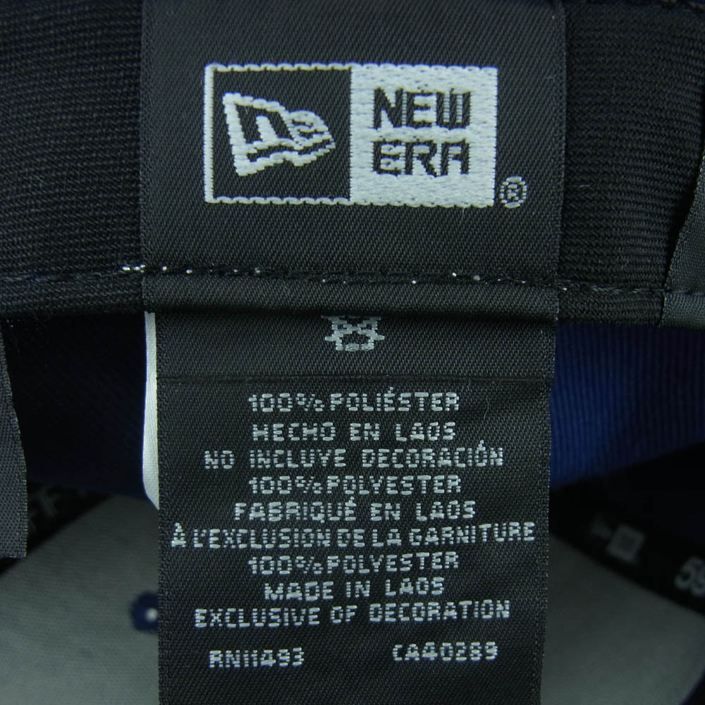 NEW ERA ニューエラ 59FIFTY 2024 ワールドシリーズチャンピオンモデル べースボール キャップ ラオス製 ブルー系 7.5【中古】