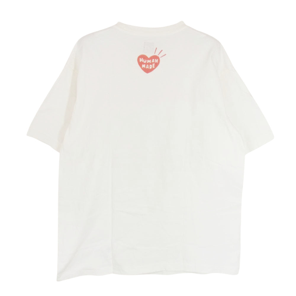 HUMAN MADE ヒューマンメイド x Keiko Sootome 五月女ケイ子 #14 半袖Tシャツ ホワイト系 L【中古】