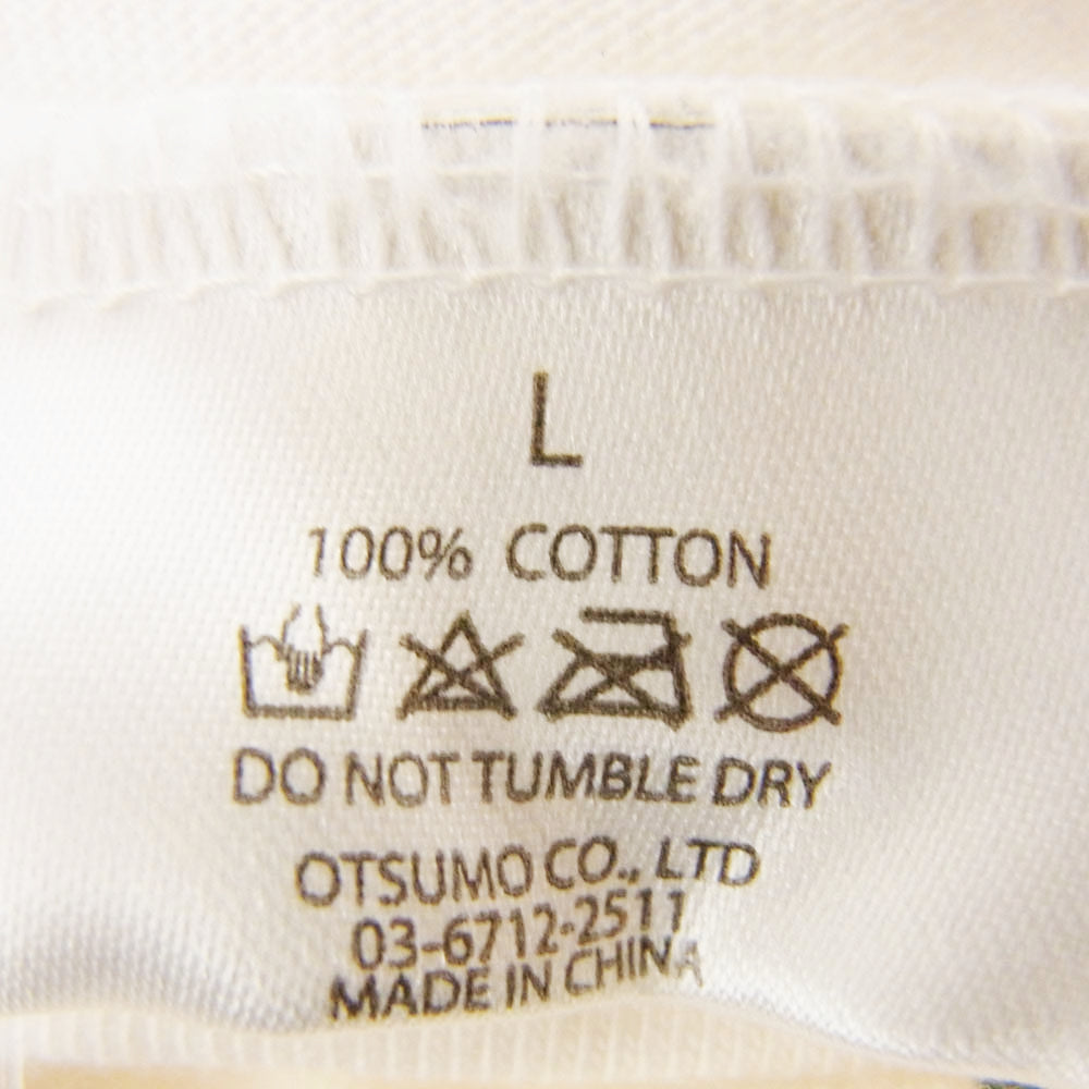 HUMAN MADE ヒューマンメイド x Keiko Sootome 五月女ケイ子 #14 半袖Tシャツ ホワイト系 L【中古】