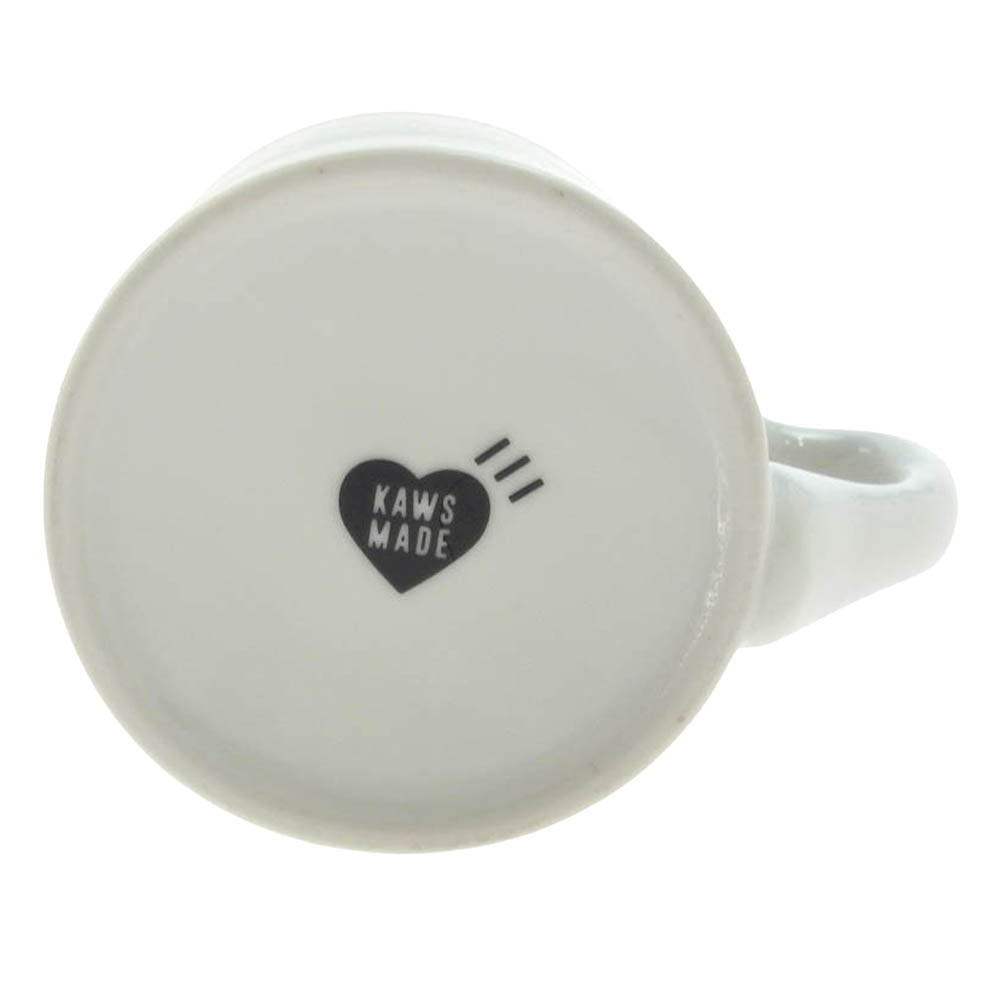 HUMAN MADE ヒューマンメイド XX26GD018 KAWS カウズ MADE COFFEE MUG メイド コーヒー マグ カップ ホワイト ホワイト系【新古品】【未使用】【中古】