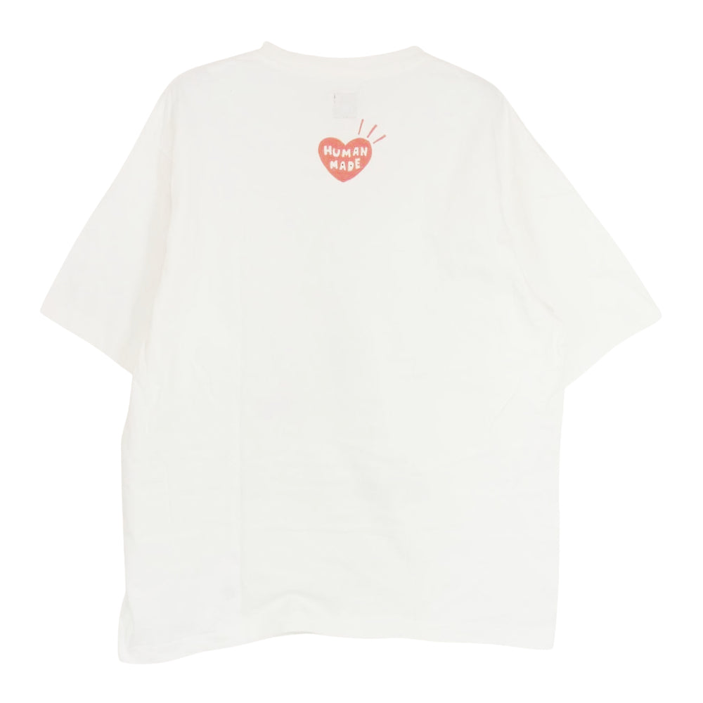 HUMAN MADE ヒューマンメイド x Keiko Sootome 五月女ケイ子 #16 半袖Tシャツ ホワイト系 L【中古】