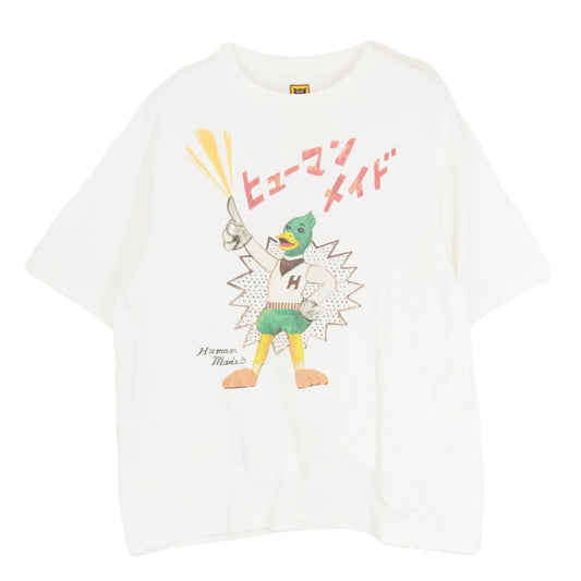 HUMAN MADE ヒューマンメイド x Keiko Sootome 五月女ケイ子 #13 半袖Tシャツ ホワイト系 L【中古】