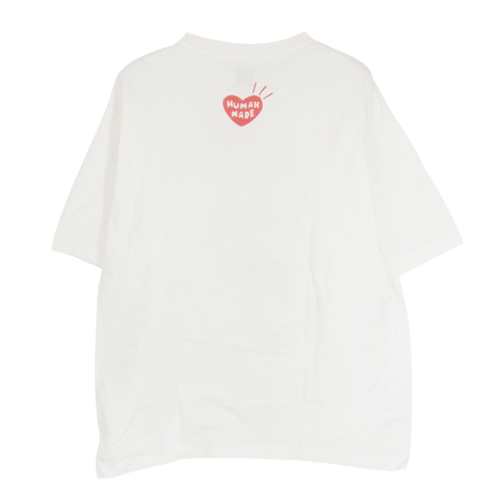 HUMAN MADE ヒューマンメイド x Keiko Sootome 五月女ケイ子 #13 半袖Tシャツ ホワイト系 L【中古】