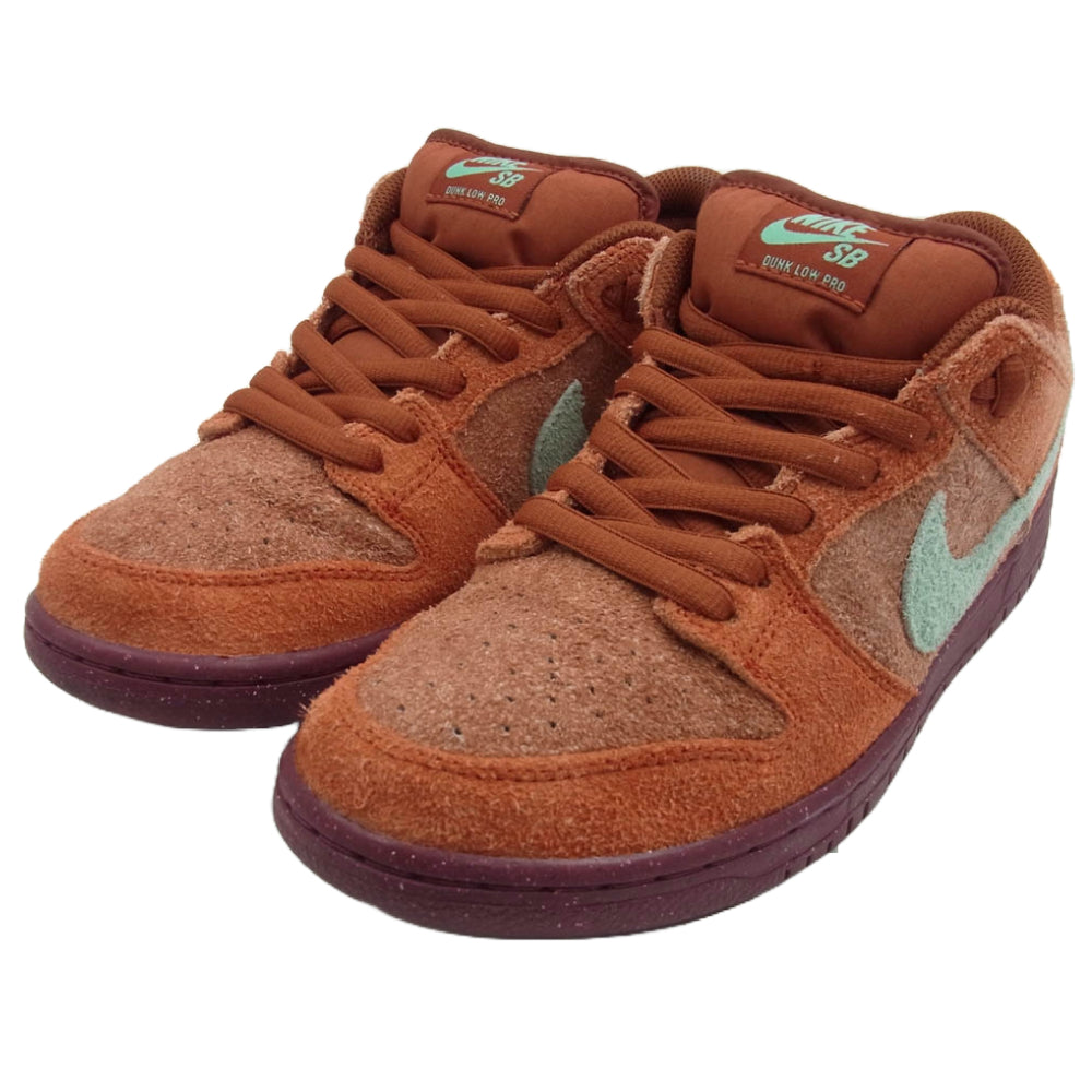 NIKE SB ナイキエスビー DV5429-601 Dunk Low Pro PRM Mystic Red and Rosewood ダンク ロー プロ ミスティックレッド アンド ローズウッド マルチカラー系 26.5cm【中古】