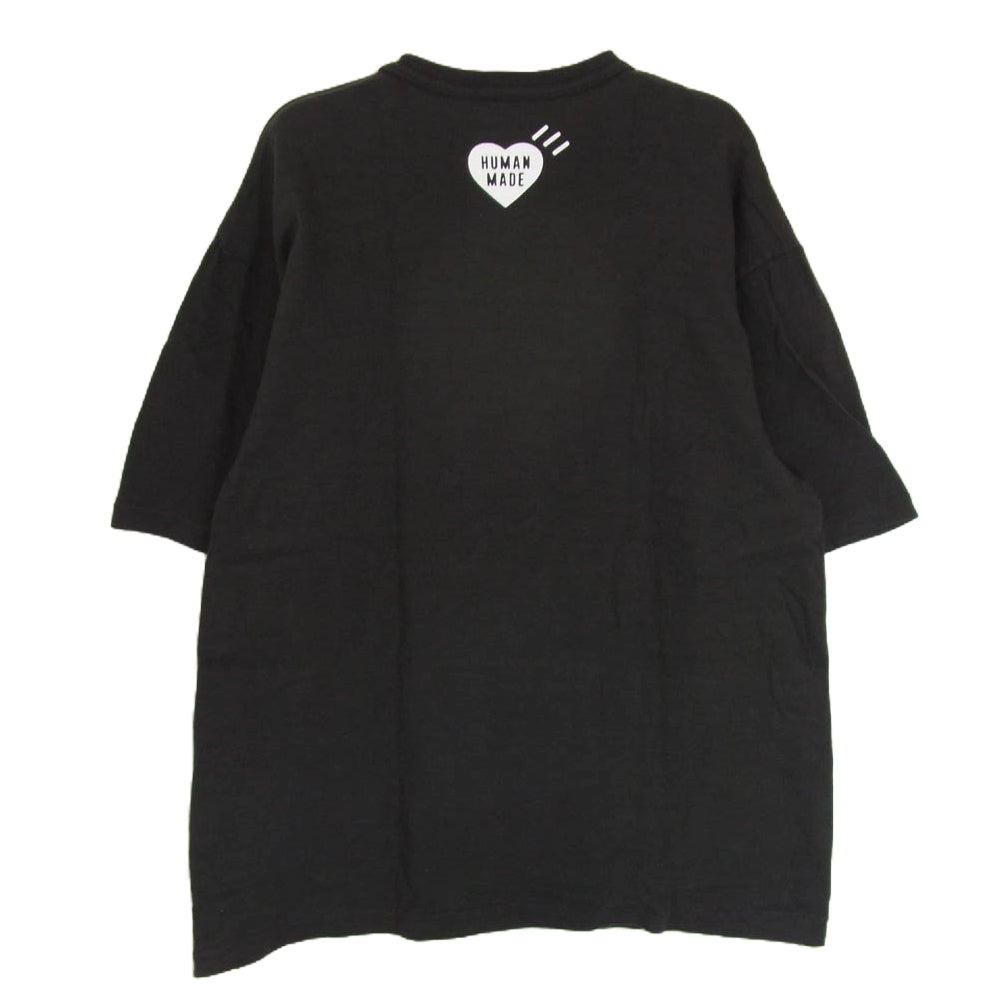 HUMAN MADE ヒューマンメイド 23AW GRAPHIC DUCK TEE #12 グラフィック ダック 半袖Tシャツ ブラック系 XL【中古】