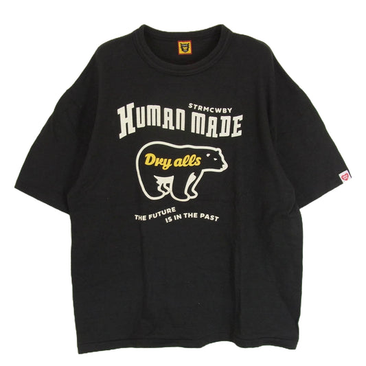 HUMAN MADE ヒューマンメイド 23AW GRAPHIC TEE #7 グラフィック ベア 半袖Tシャツ ブラック系 XL【中古】