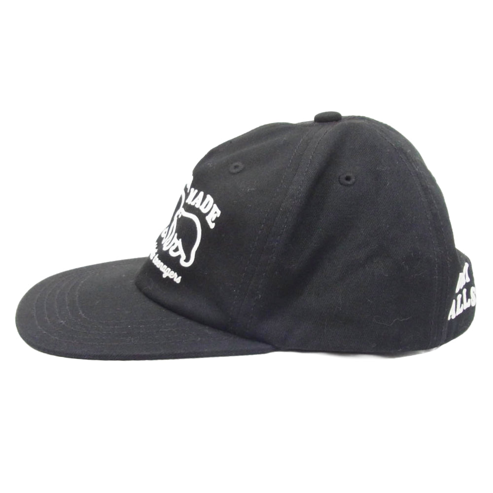 HUMAN MADE ヒューマンメイド 5 Panel Cap #2 5パネル ベアー ロゴ キャップ ブラック系【中古】