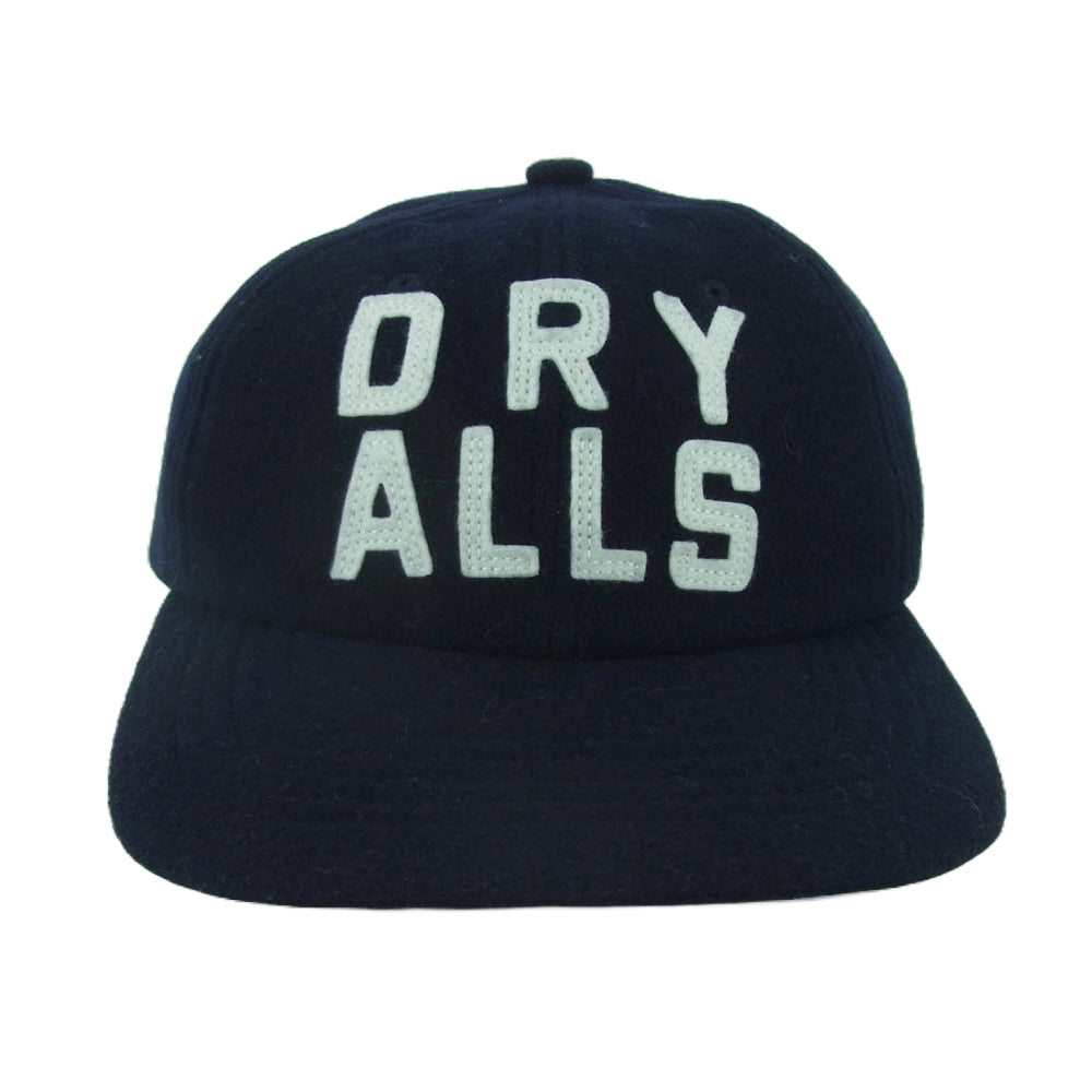 HUMAN MADE ヒューマンメイド HM28GD031 6PANEL WOOL CAP 6パネル ウール ロゴ キャップ ダークネイビー系【中古】