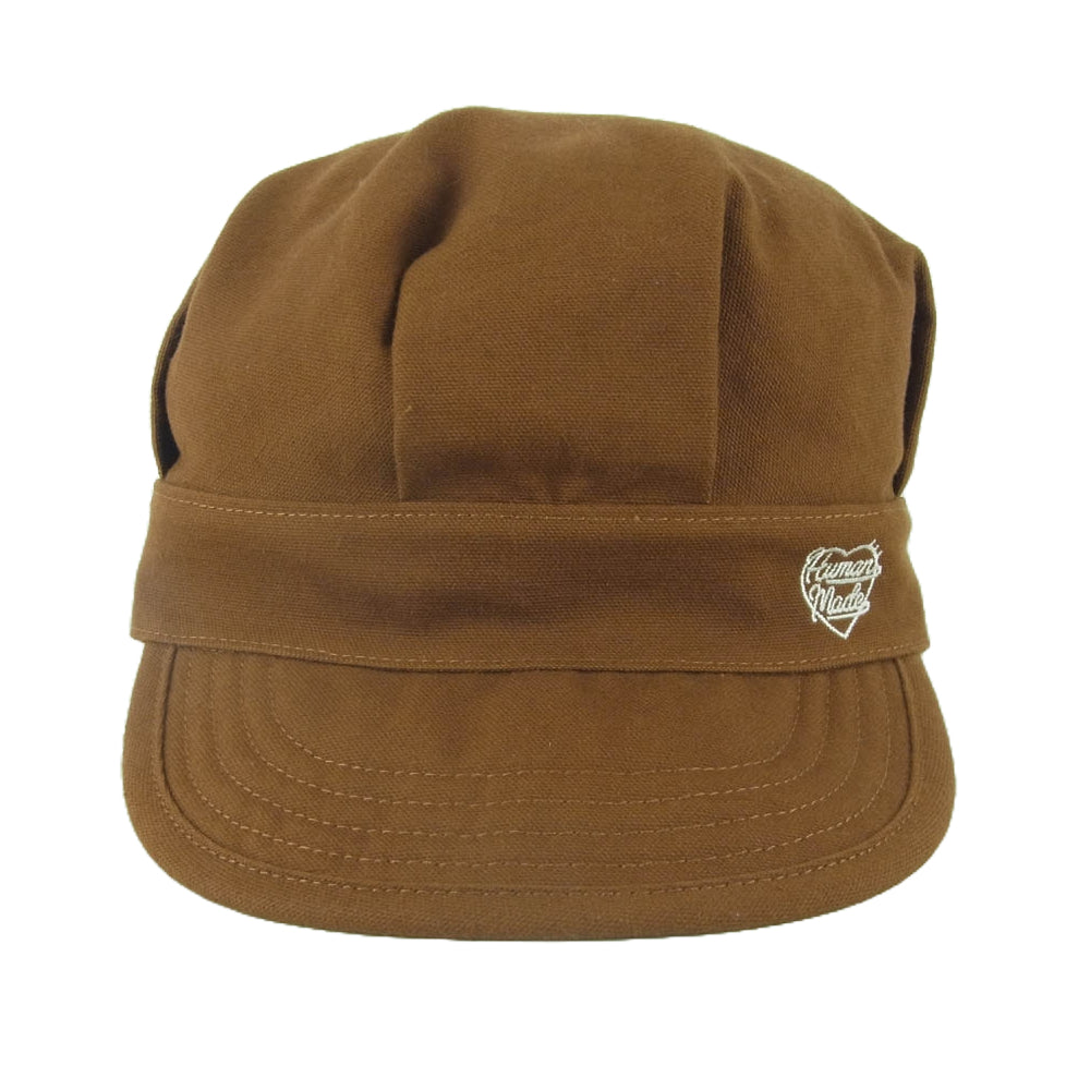 HUMAN MADE ヒューマンメイド HM28GD002 DUCK WORK CAP ダック ワーク キャップ ブラウン系 L【中古】
