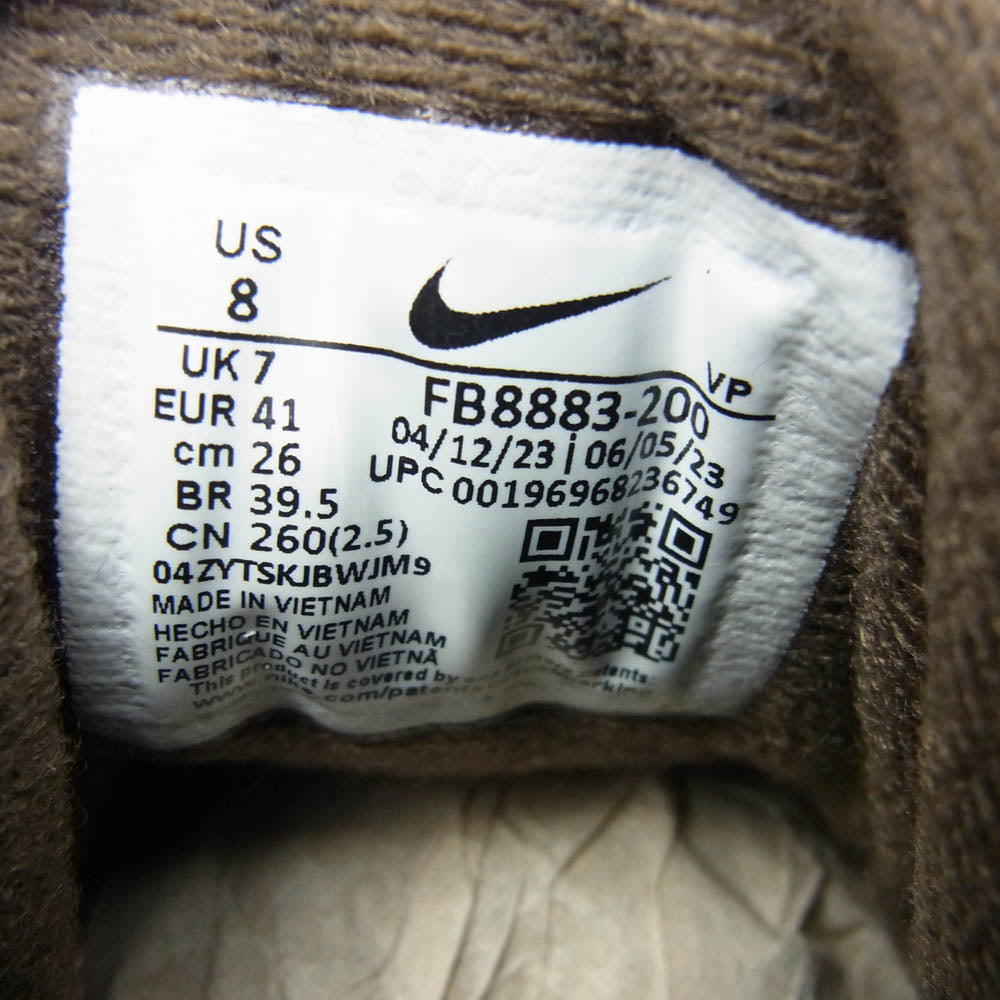 NIKE ナイキ FB8883-200 Air More Uptempo '96 "Baroque Brown エアモアアップテンポ '96 バロックブラウン スニーカー ブラウン系 26cm【中古】