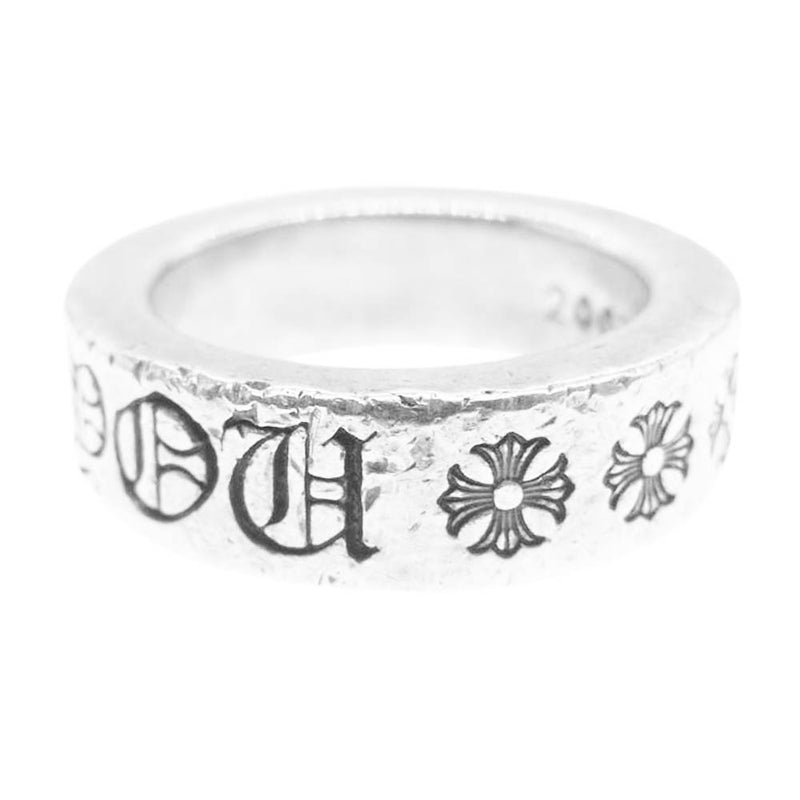 CHROME HEARTS クロムハーツ（原本無） 6mm SPACER FUCK YOU スペーサー ファックユー リング シルバー系 7号【中古】