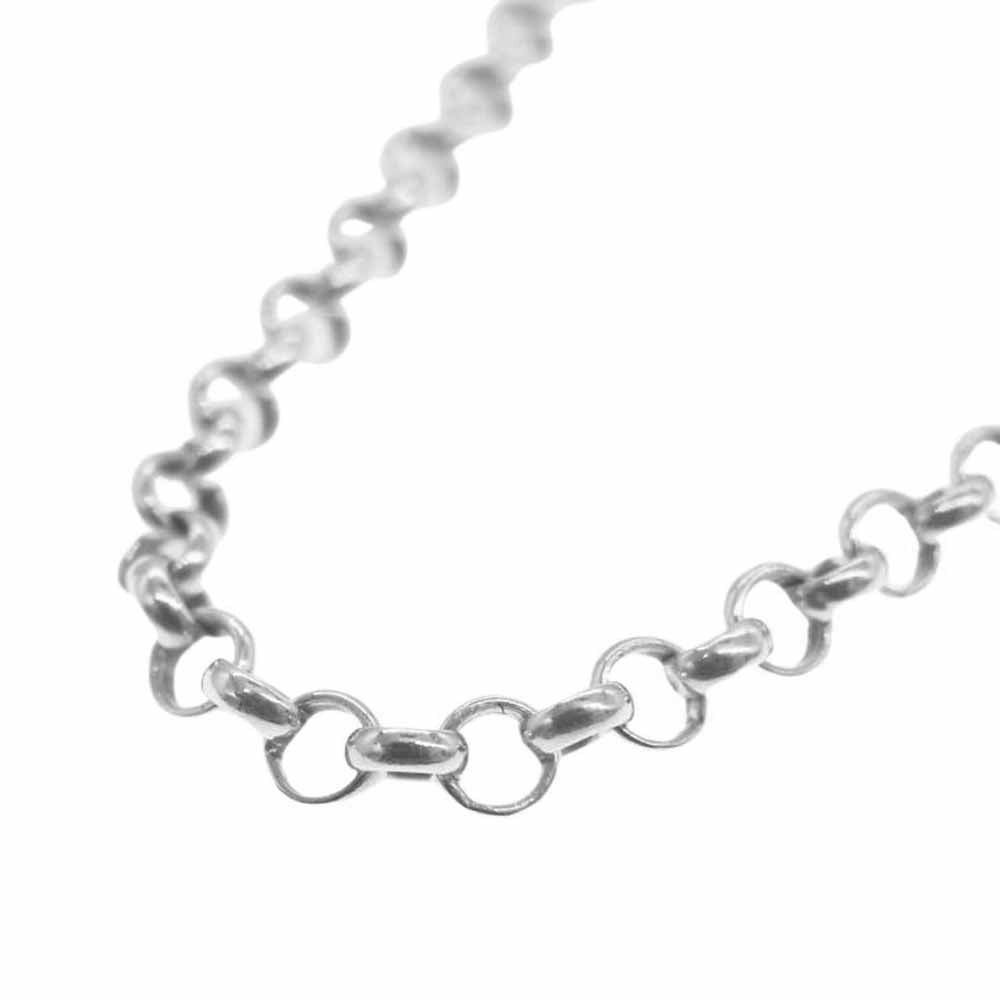 CHROME HEARTS クロムハーツ（原本無） NECKCHAIN R18 ロールチェーン ネックレスチェーン 18inch シルバー系【中古】