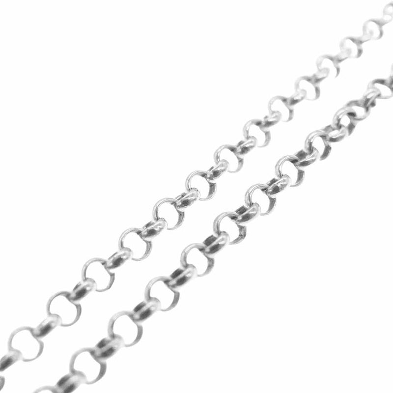 CHROME HEARTS クロムハーツ（原本無） NECKCHAIN R18 ロールチェーン ネックレスチェーン 18inch シルバー系【中古】