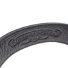 CHROME HEARTS クロムハーツ（原本無） 3BTN 2SNP クロスボール 3ボタン 2スナップ レザー ブレスレット ブラック系【中古】