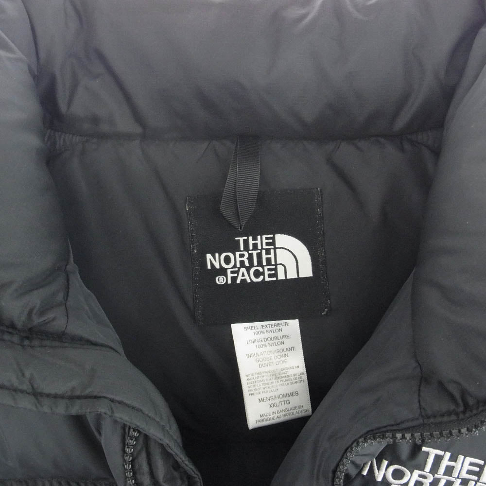 THE NORTH FACE ノースフェイス ND00360 NUPTSE JACKET ヌプシ ダウン ジャケット ブラック系 XXL【中古】