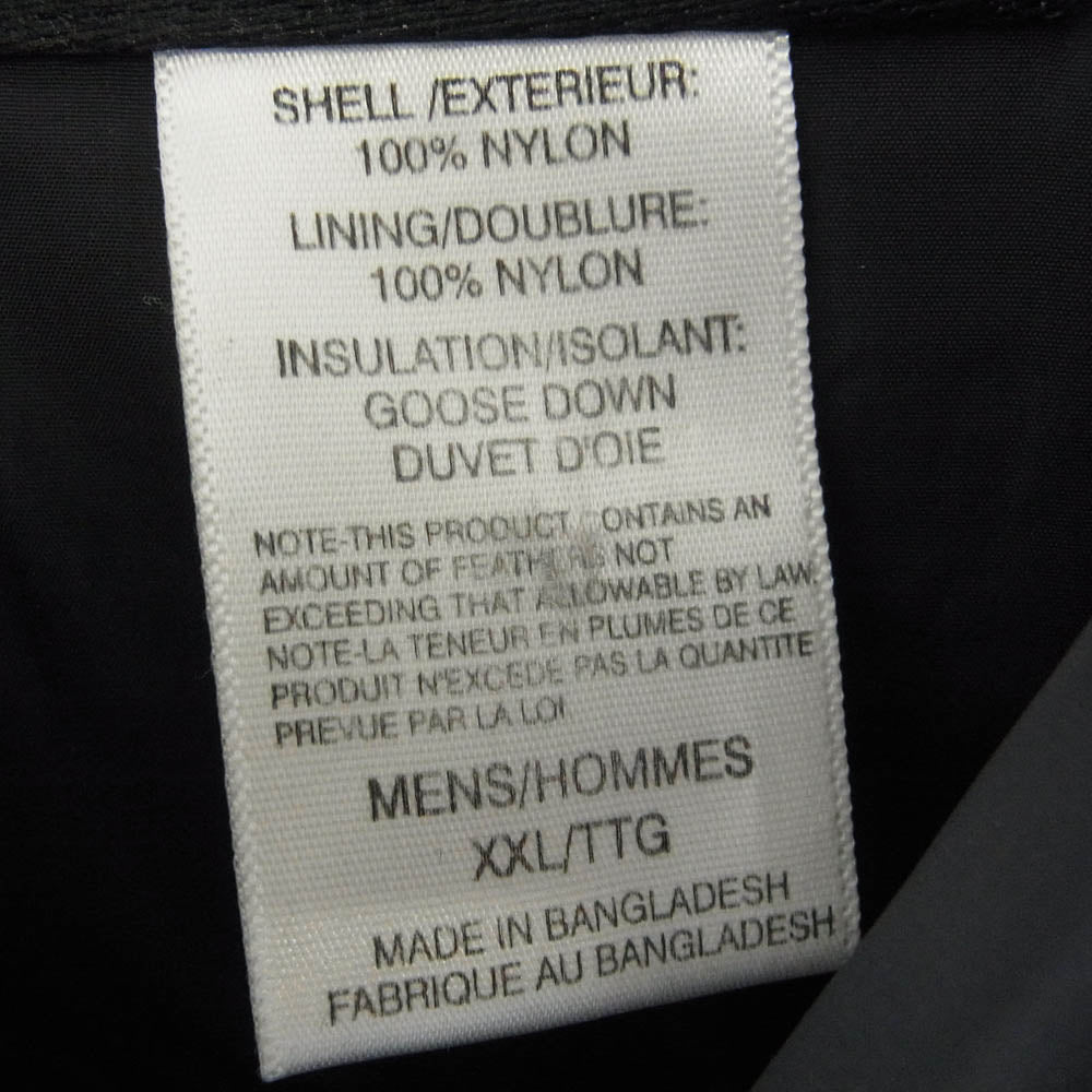 THE NORTH FACE ノースフェイス ND00360 NUPTSE JACKET ヌプシ ダウン ジャケット ブラック系 XXL【中古】