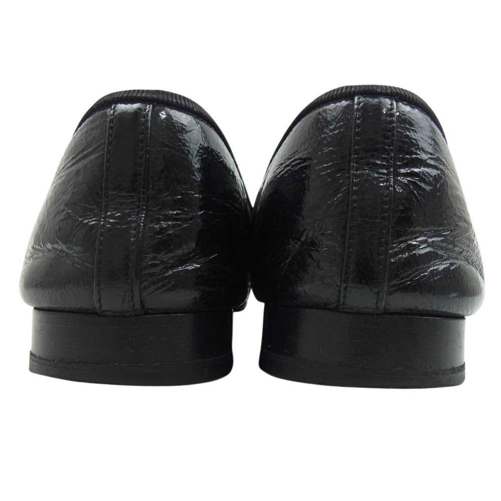 CHANEL シャネル G02819 ココマーク バレリーナ バレエ シューズ ブラック系 36C【中古】