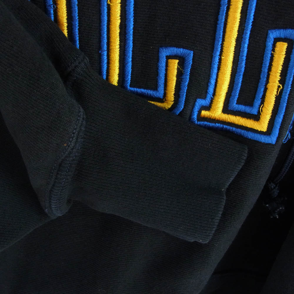 Champion チャンピオン 90's REVERSE WEAVE リバース ウィーブ プルオーバー パーカー UCLA カレッジ 刺? ブラック系 XL【中古】