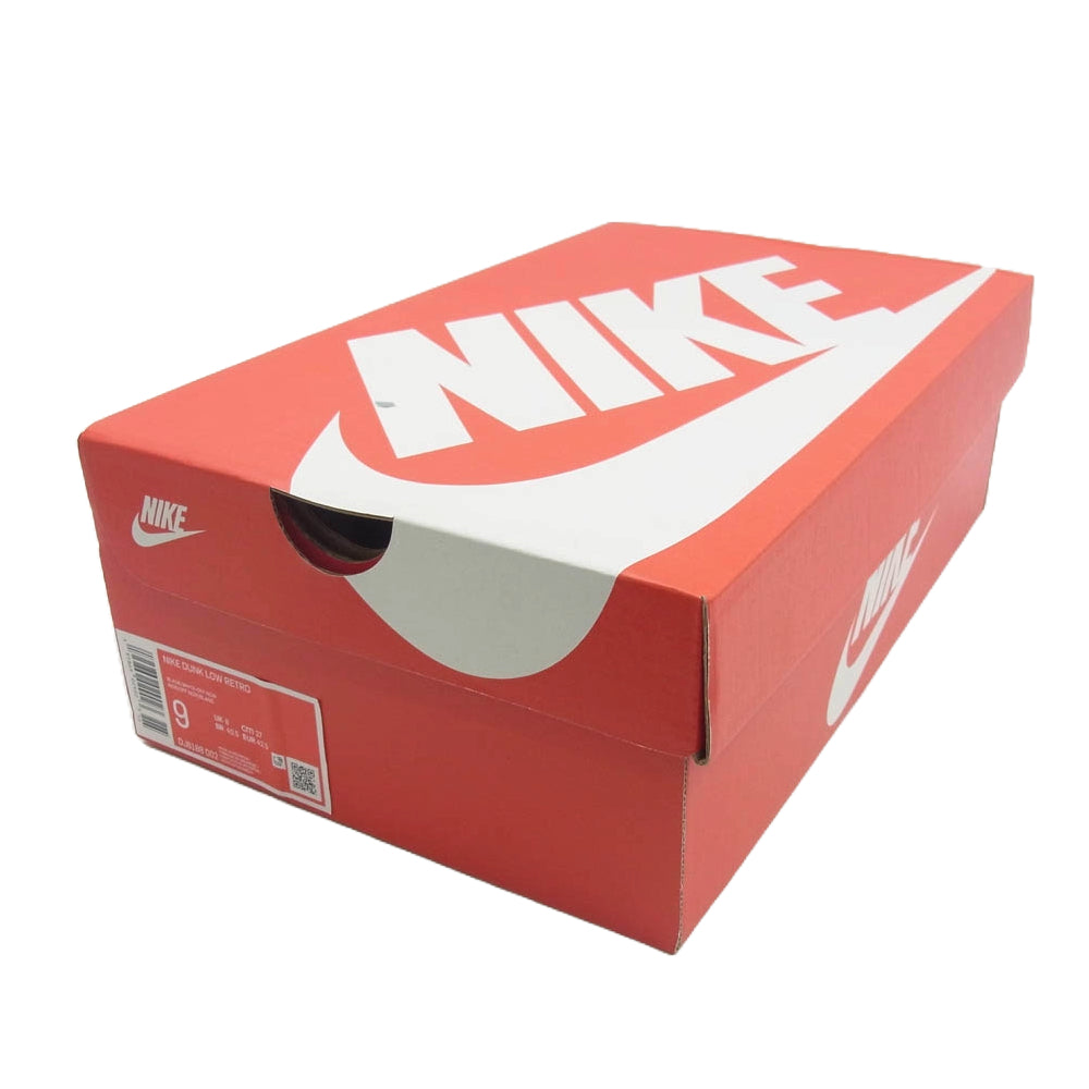 NIKE ナイキ DJ6188-002 Dunk Low Black Panda ダンク ロー ブラック パンダ スニーカー ブラック系 ホワイト系 27cm【中古】