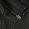 COACH コーチ CK512 MOTO JACKET ラム レザー モト ダブル ライダース ジャケット ブラック系 S【美品】【中古】