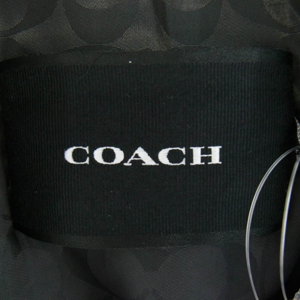 COACH コーチ CL359 MOTO JACKET モト カウレザー ダブル ライダース ジャケット ブラック系 XS【新古品】【未使用】【中古】