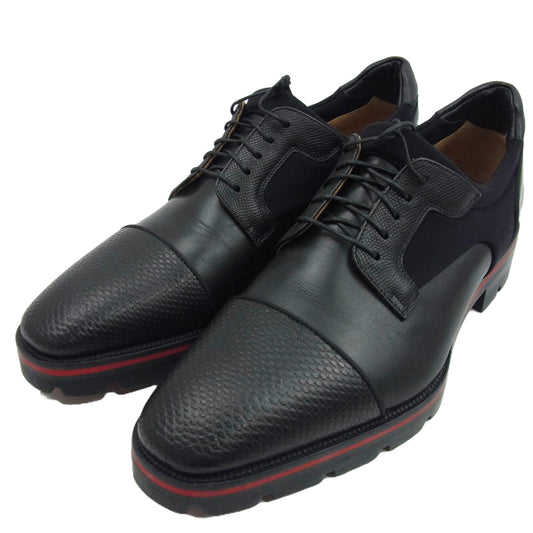 Christian Louboutin クリスチャンルブタン MIKASKY ローカット レザー シューズ ブラック系 42【中古】