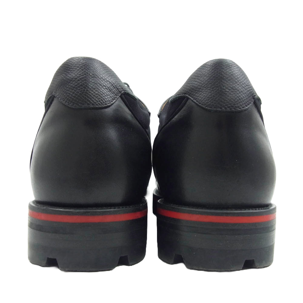 Christian Louboutin クリスチャンルブタン MIKASKY ローカット レザー シューズ ブラック系 42【中古】