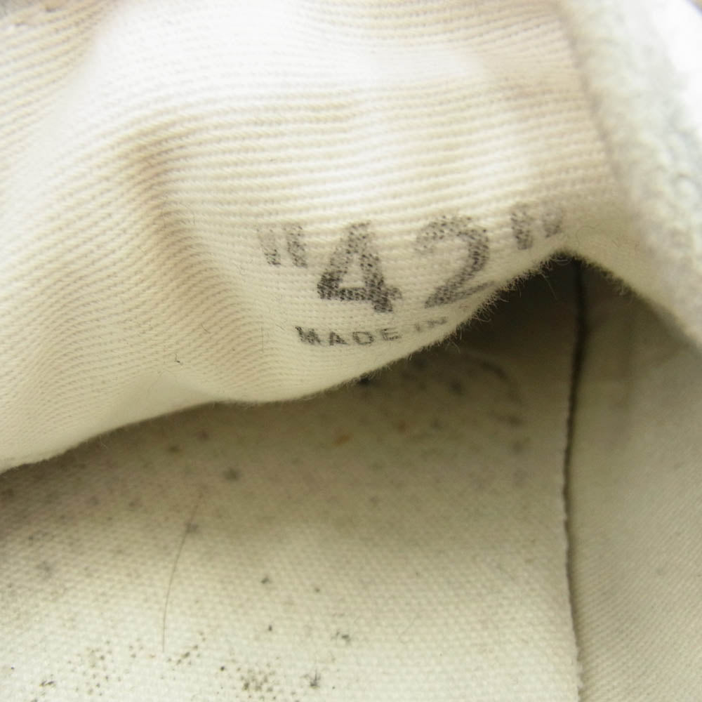 OFF-WHITE オフホワイト 2.0 SNEAKER ロゴ ヴィンテージ加工 スニーカー ホワイト系 ベージュ系 42【中古】