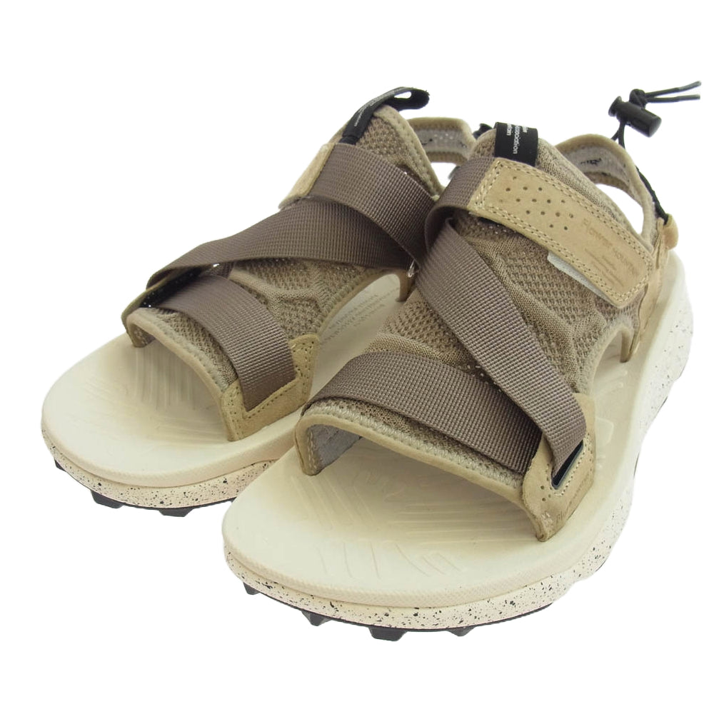フラワー マウンテン FM30036 NAZCA ナスカ SANDAL サンダル ベージュ系 ブラウン系 27.5cm【新古品】【未使用】【中古】