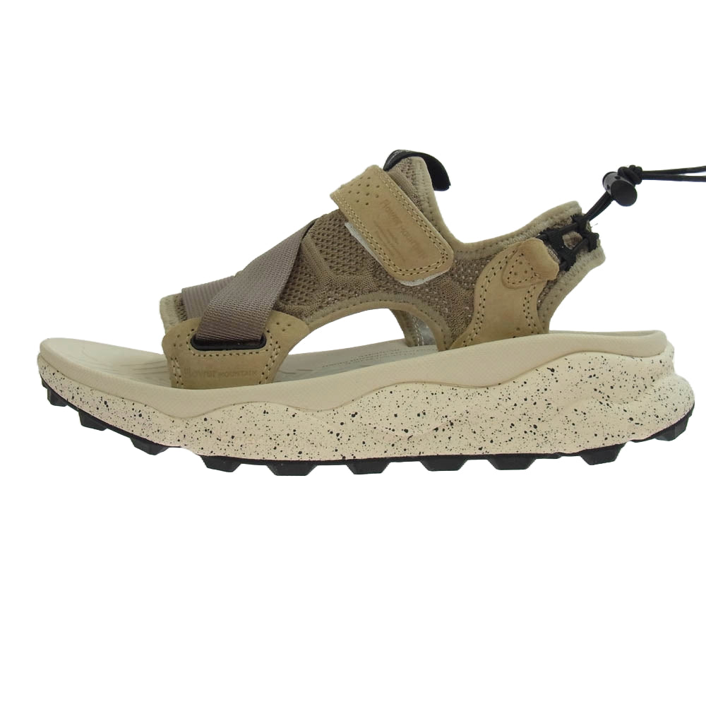 フラワー マウンテン FM30036 NAZCA ナスカ SANDAL サンダル ベージュ系 ブラウン系 27.5cm【新古品】【未使用】【中古】
