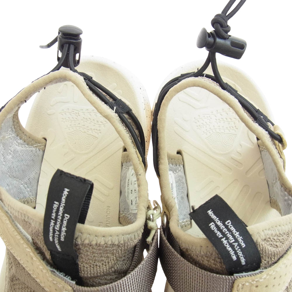フラワー マウンテン FM30036 NAZCA ナスカ SANDAL サンダル ベージュ系 ブラウン系 27.5cm【新古品】【未使用】【中古】